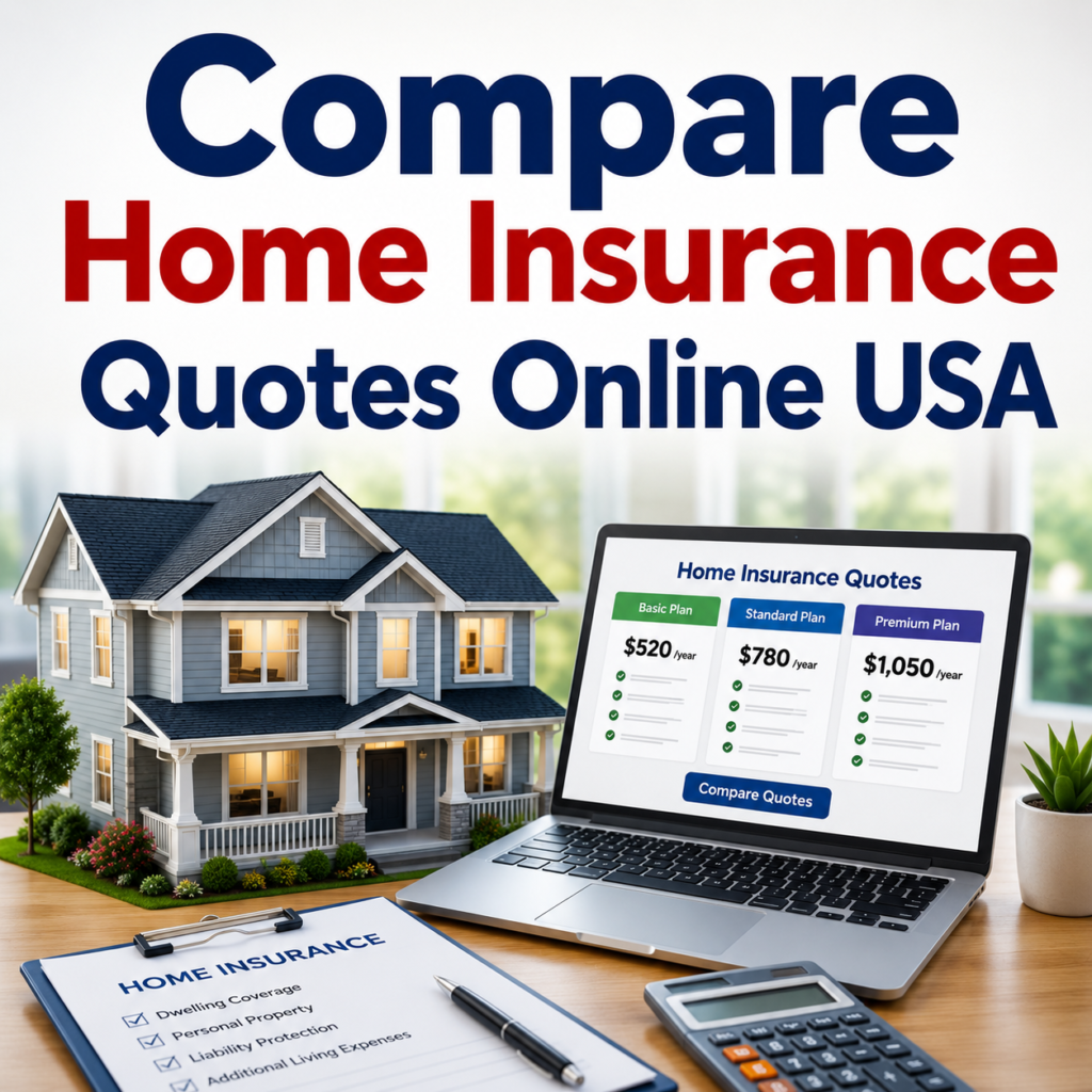 Compare Home Insurance Quotes Online USA