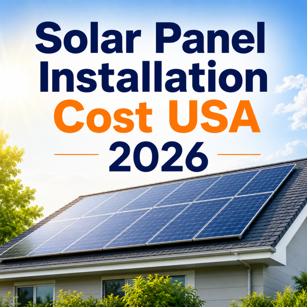 Solar Panel Installation Cost USA 2026