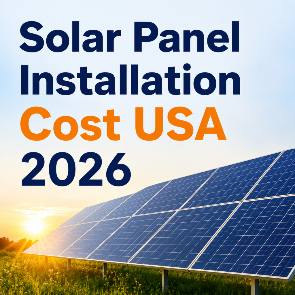 Solar Panel Installation Cost USA 2026