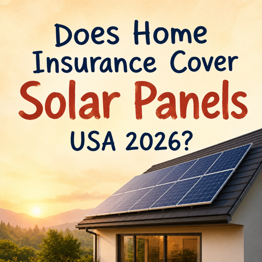 Does Home Insurance Cover Solar Panels USA 2026?