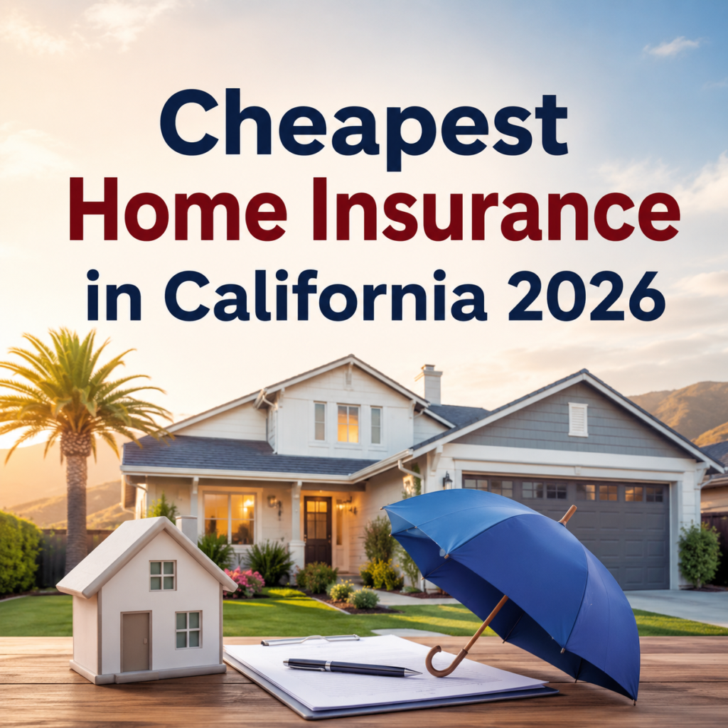 Cheapest Home Insurance in California 2026.