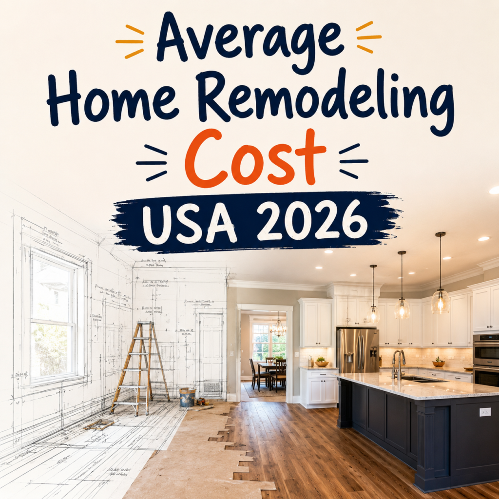 Average Home Remodeling Cost USA 2026