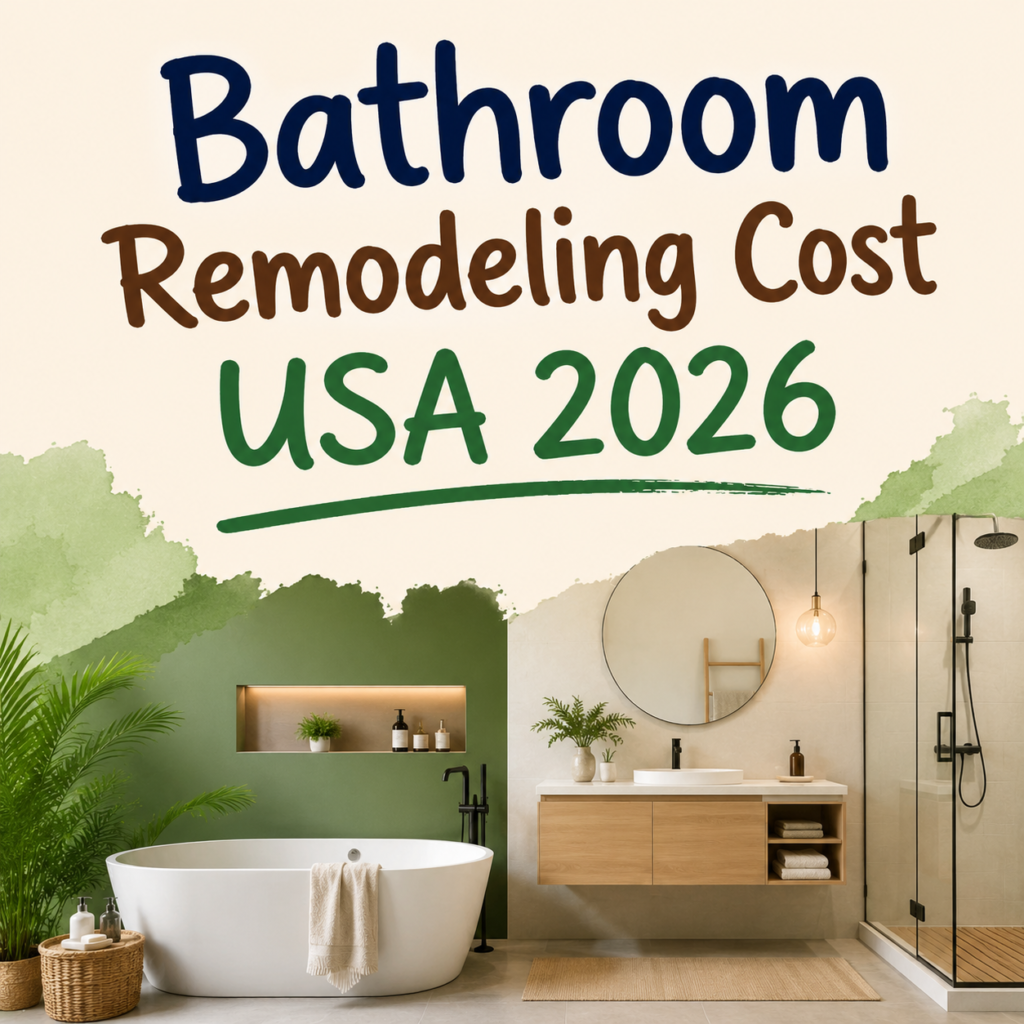 Bathroom Remodeling Cost USA 2026