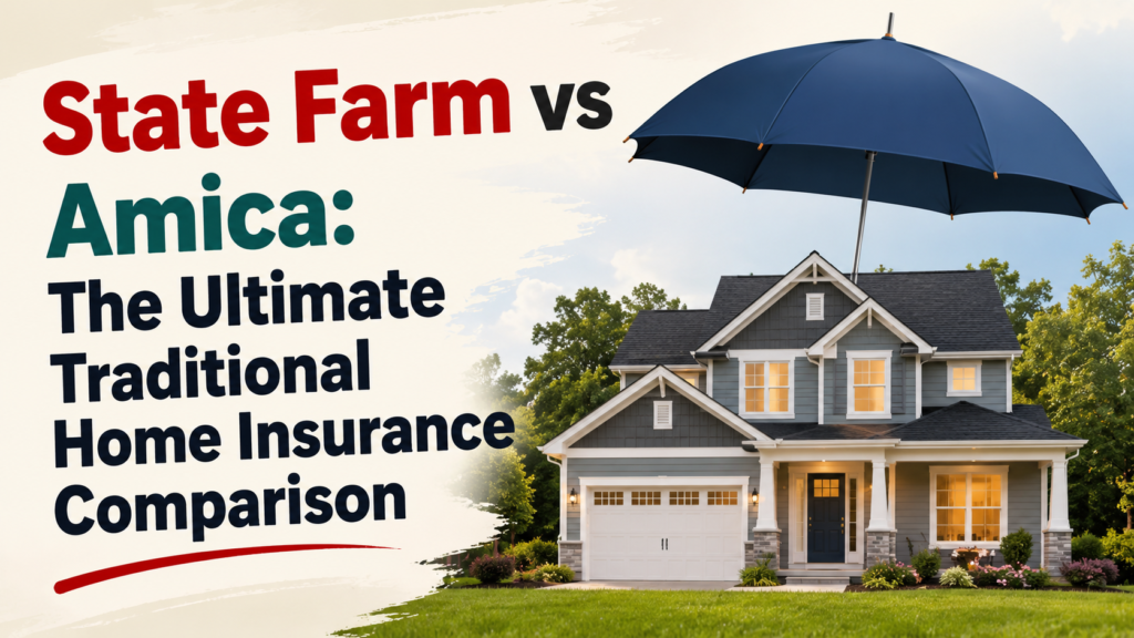 State Farm vs Amica: The Ultimate Traditional Home Insurance Comparison