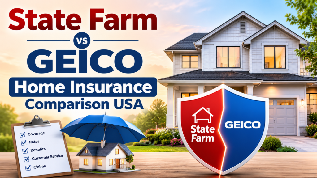 State Farm vs GEICO Home Insurance Comparison USA