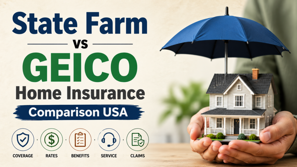State Farm vs GEICO Home Insurance Comparison USA