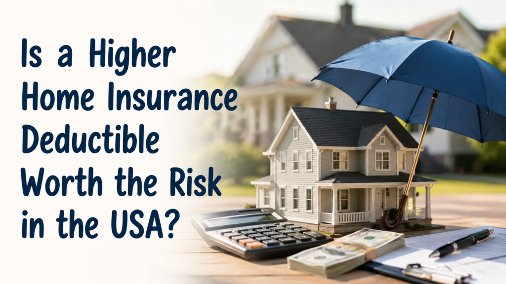 Is a Higher Home Insurance Deductible Worth the Risk in the USA?