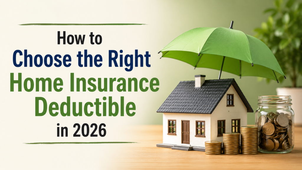 How to Choose the Right Home Insurance Deductible in 2026