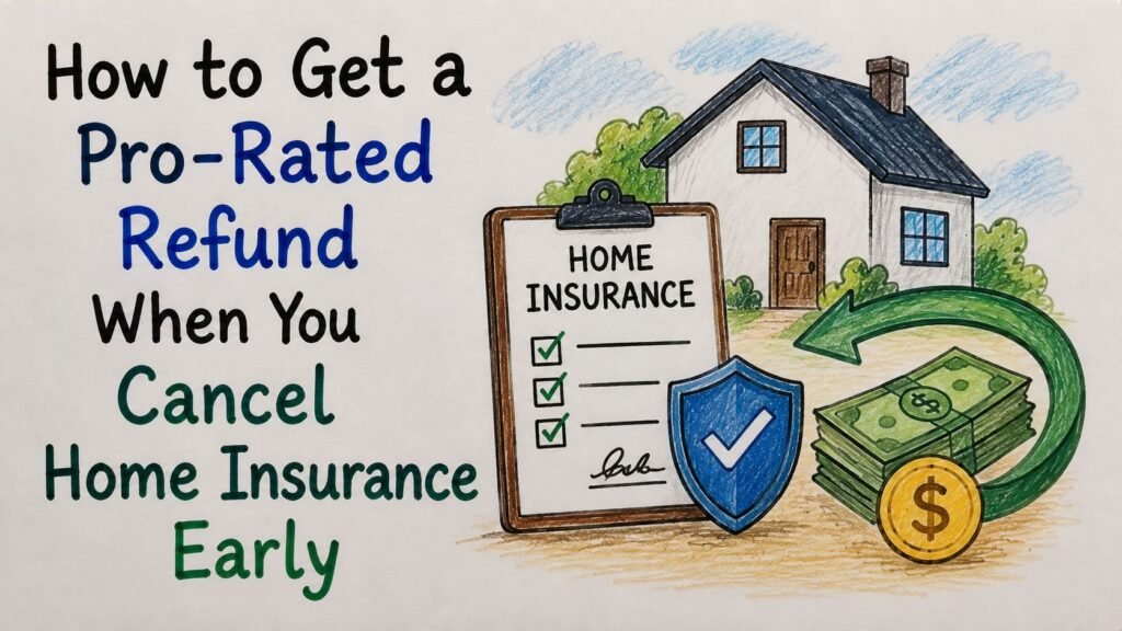 How to Get a Pro-Rated Refund When You Cancel Home Insurance Early