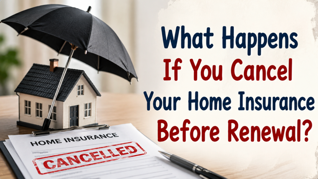 What Happens If You Cancel Your Home Insurance Before Renewal?