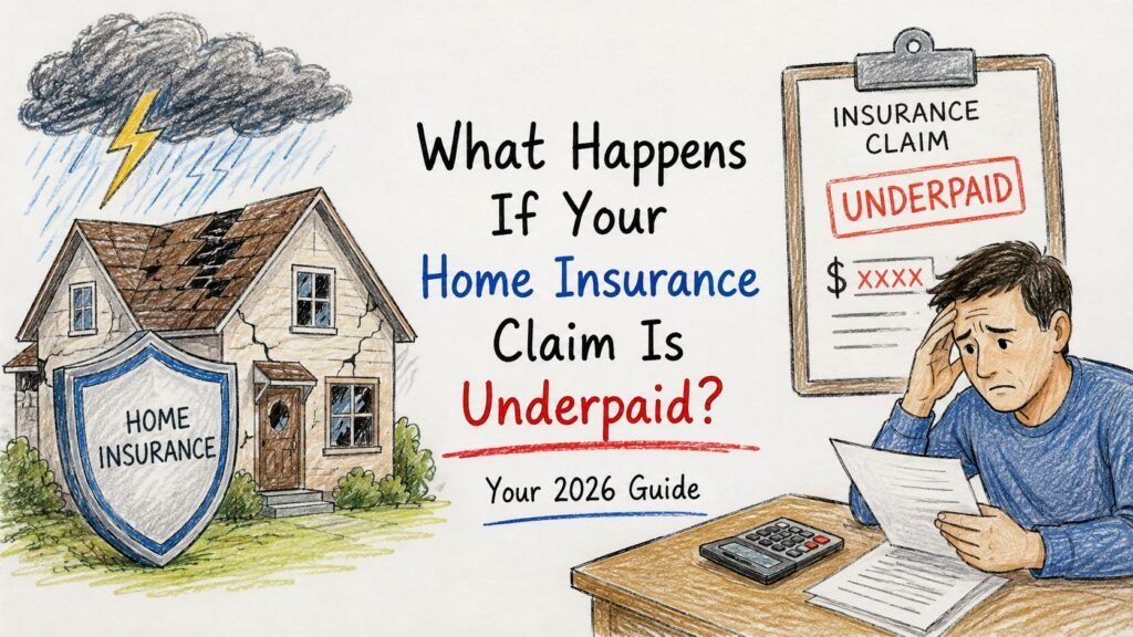What Happens If Your Home Insurance Claim Is Underpaid?